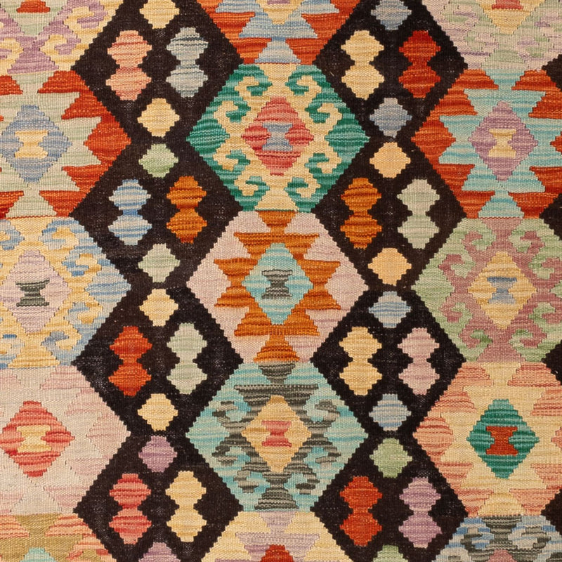 Dywan Kelim - Splash - 290 x 203 cm - wielokolorowy