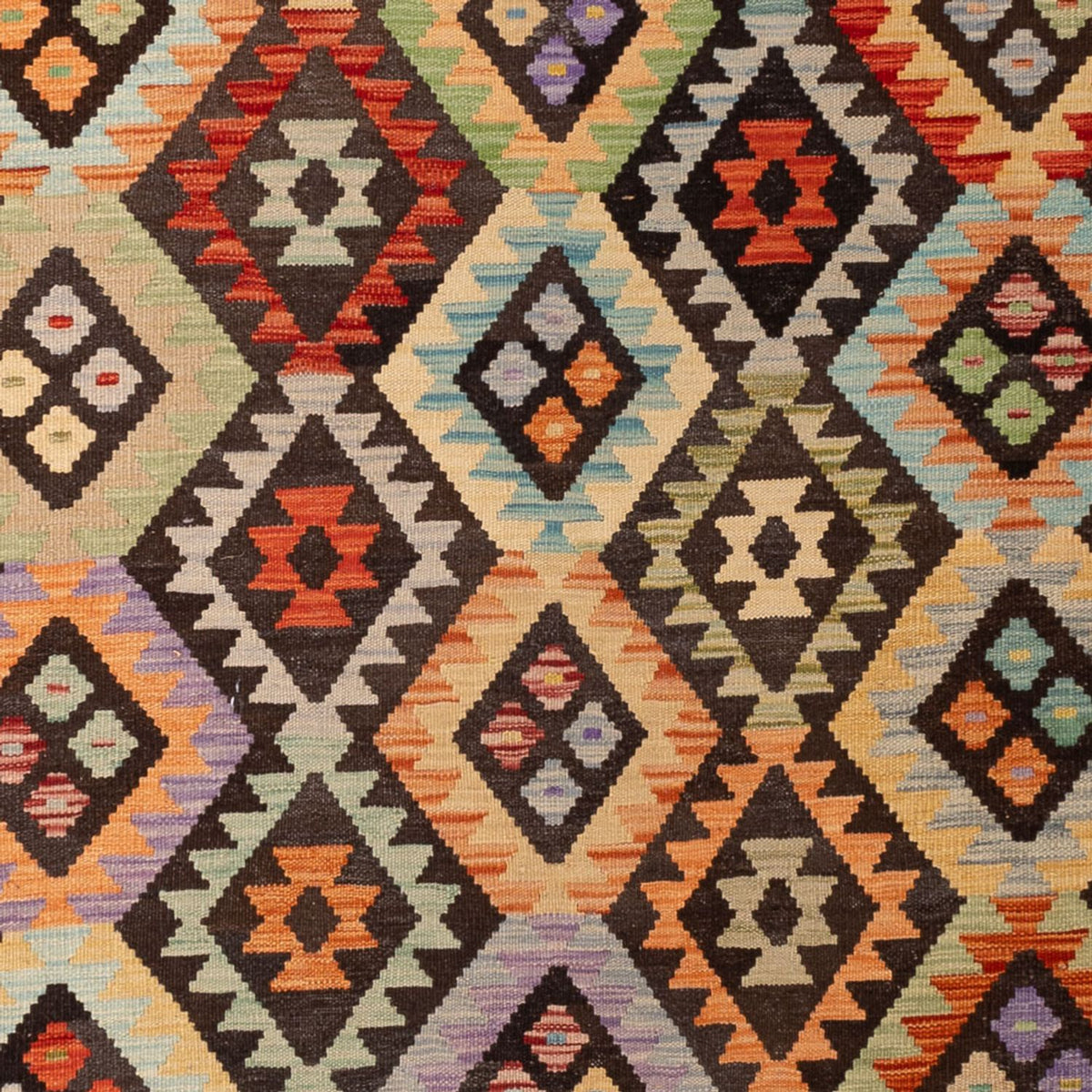 Dywan Kelim - Splash - 304 x 205 cm - wielokolorowy