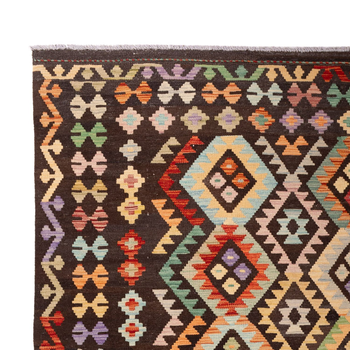 Dywan Kelim - Splash - 304 x 205 cm - wielokolorowy