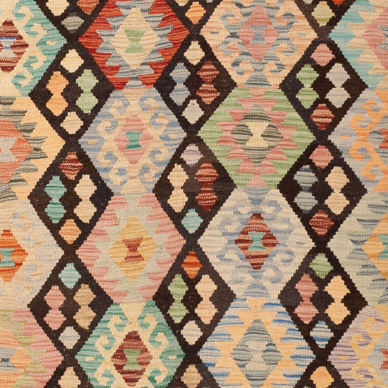 Dywan Kelim - Splash - 299 x 198 cm - wielokolorowy