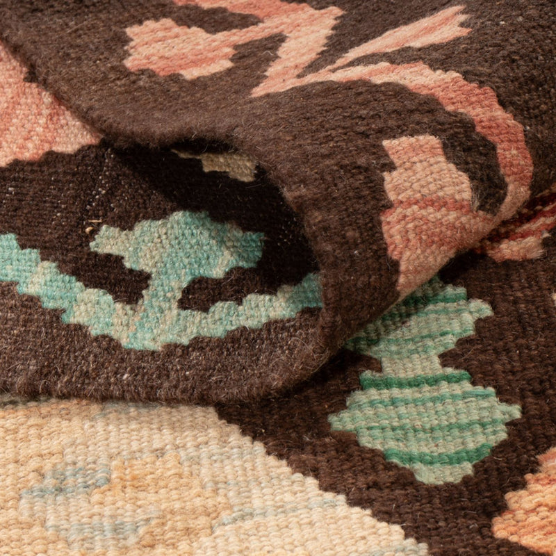 Dywan Kelim - Splash - 299 x 198 cm - wielokolorowy