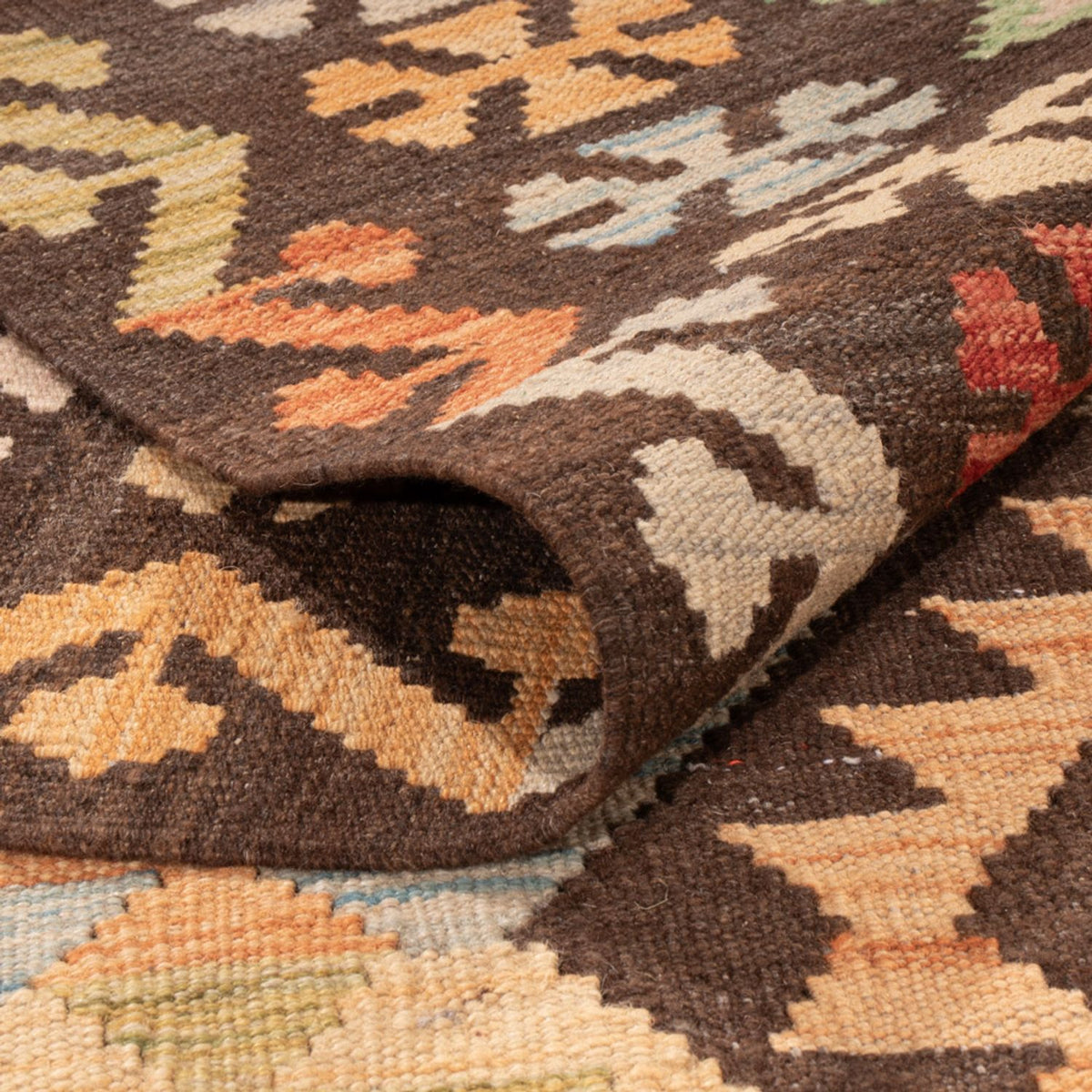 Dywan Kelim - Splash - 289 x 205 cm - wielokolorowy