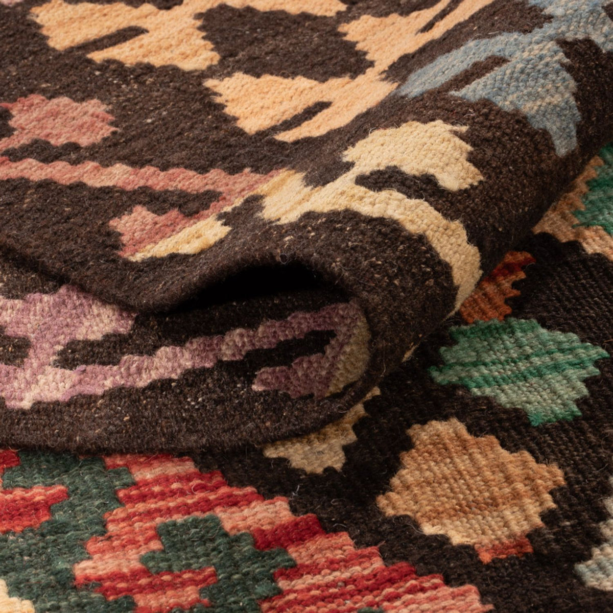 Dywan Kelim - Splash - 298 x 201 cm - wielokolorowy