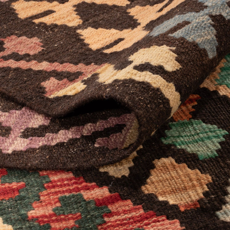 Dywan Kelim - Splash - 298 x 201 cm - wielokolorowy