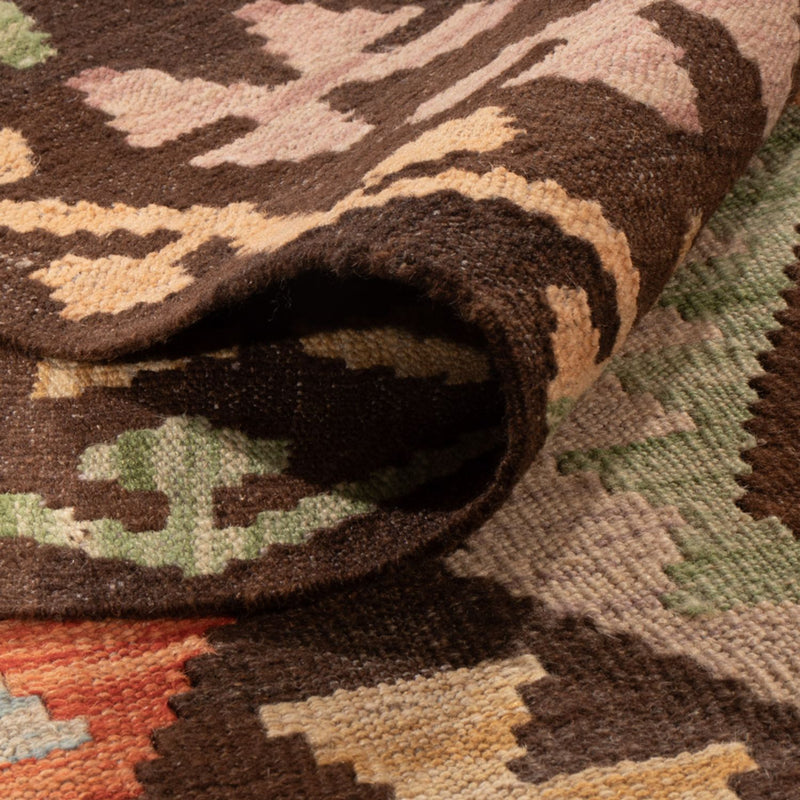 Dywan Kelim - Splash - 299 x 206 cm - wielokolorowy