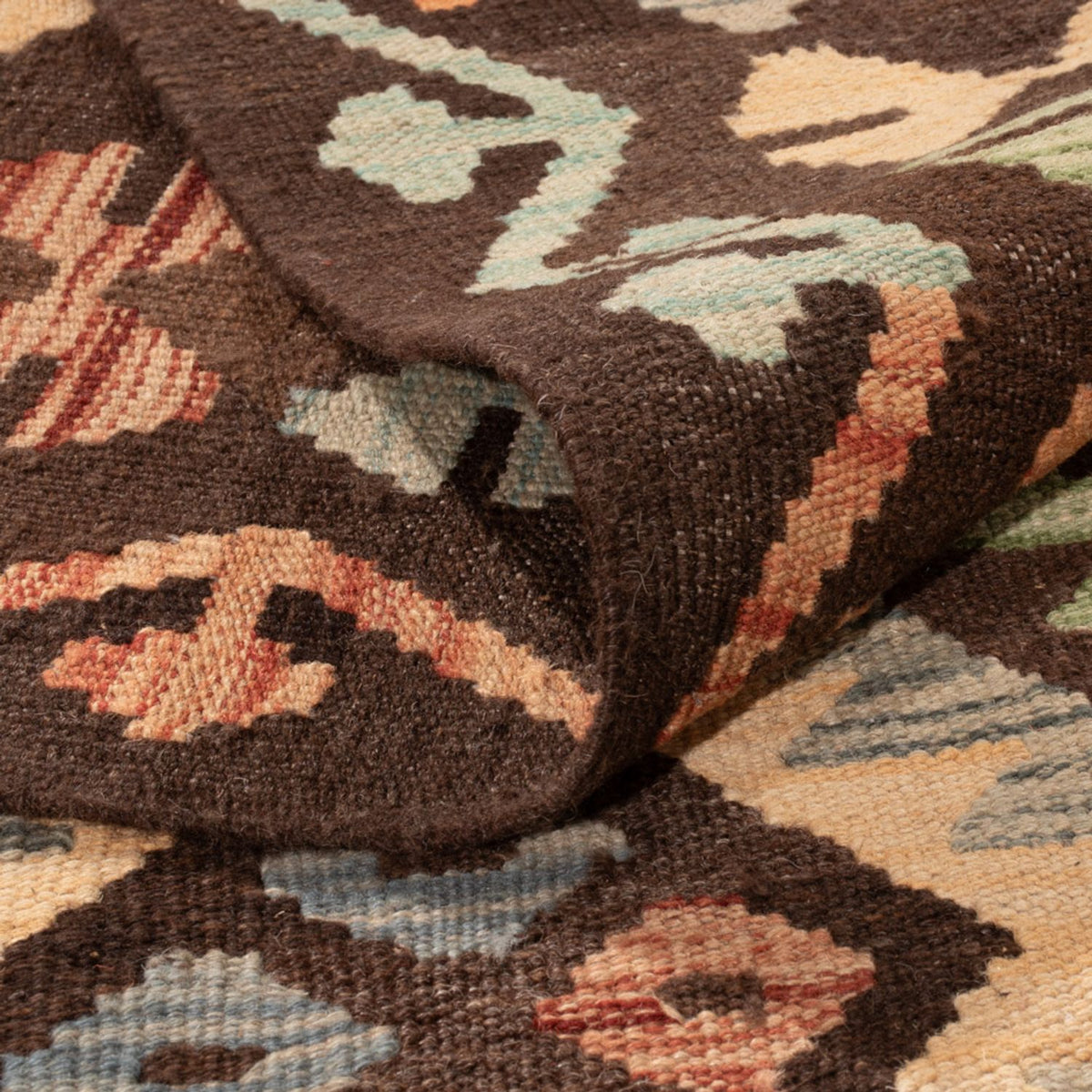 Dywan Kelim - Splash - 301 x 194 cm - wielokolorowy