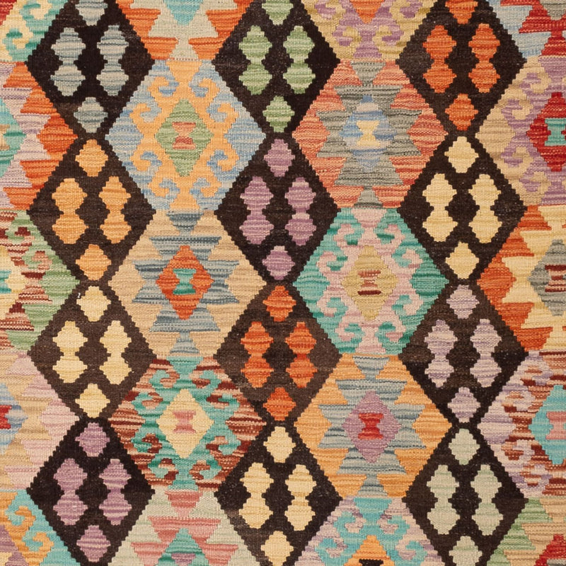 Dywan Kelim - Splash - 296 x 208 cm - wielokolorowy