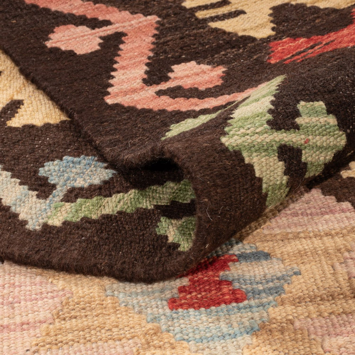 Dywan Kelim - Splash - 296 x 208 cm - wielokolorowy