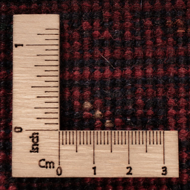 Afgański dywan - Kunduz - 195 x 123 cm - ciemna czerwień