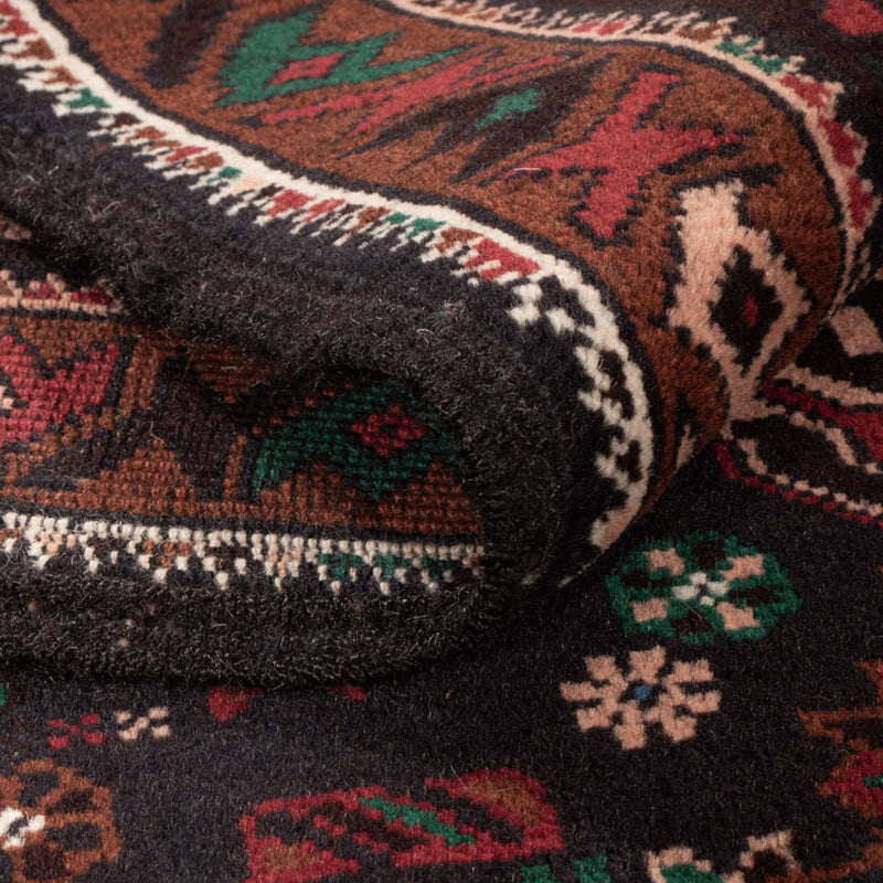 Dywan beludżycki - 180 x 105 cm - ciemnoniebieski