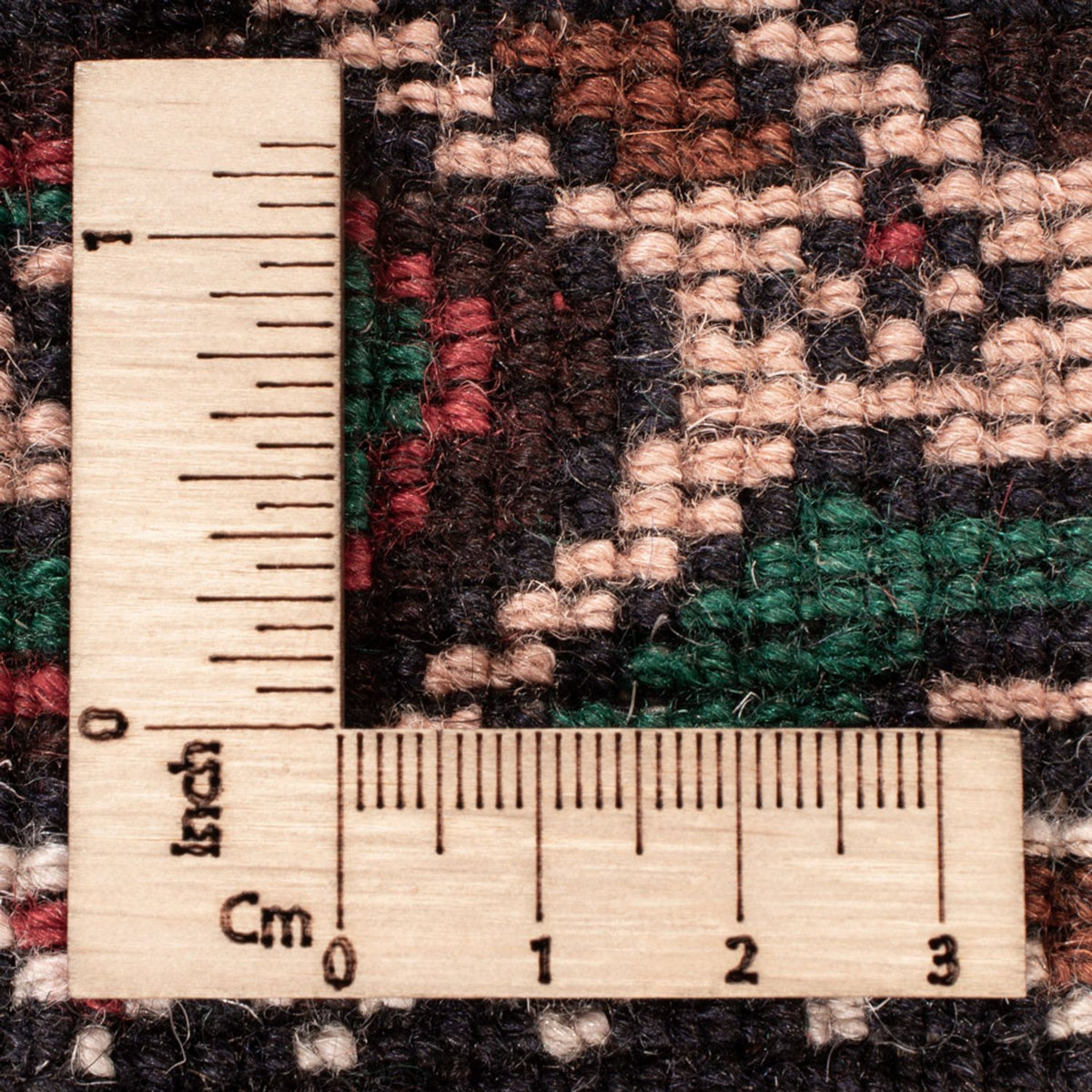 Dywan beludżycki - 180 x 105 cm - ciemnoniebieski