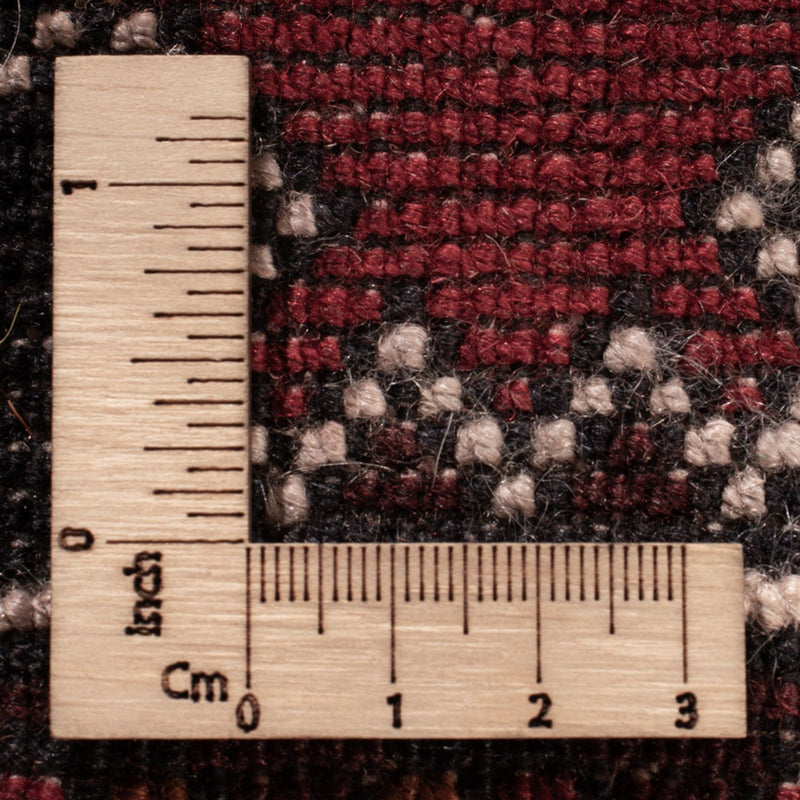 Dywan beludżycki - 183 x 123 cm - ciemna czerwień