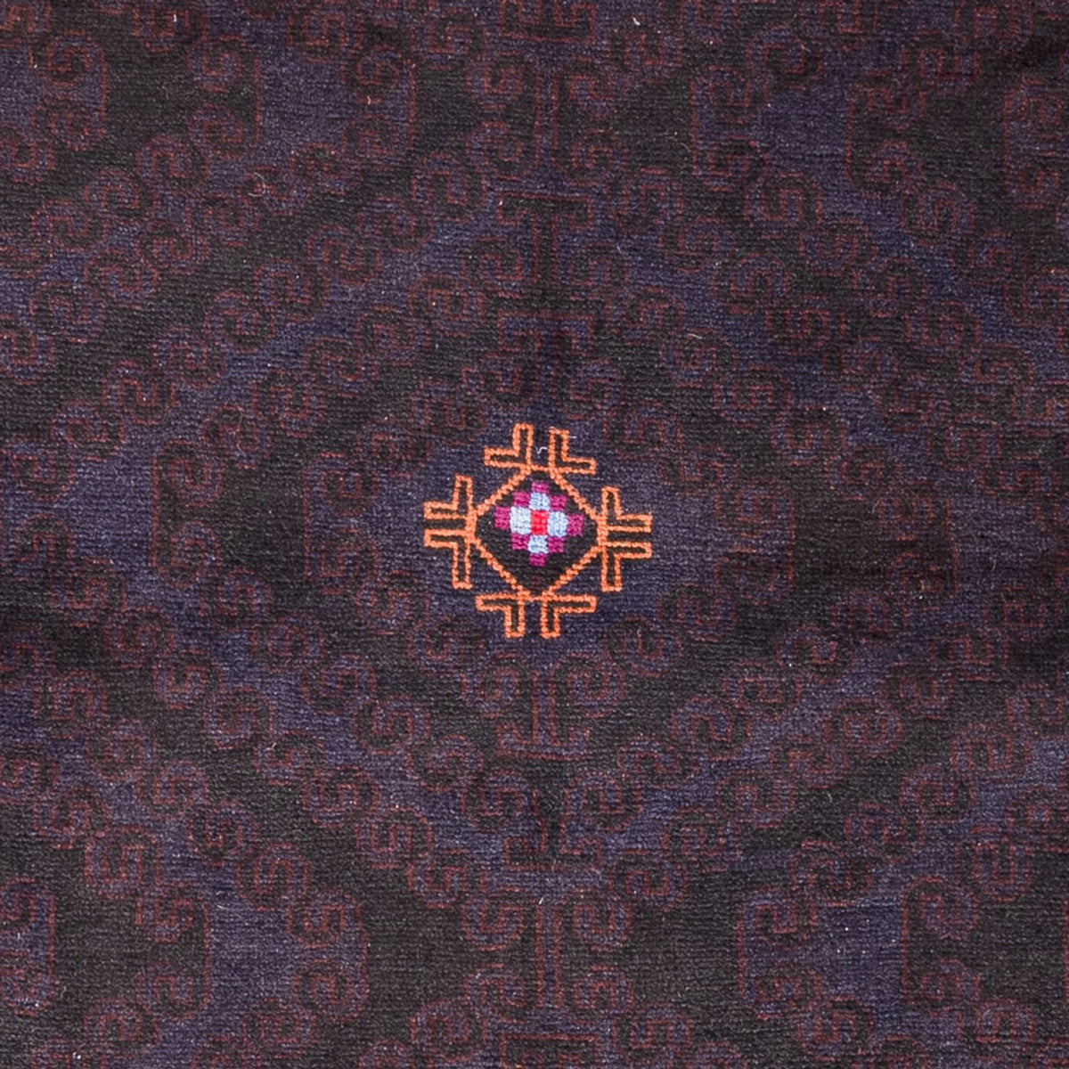 Dywan beludżycki - 195 x 116 cm - ciemnoniebieski