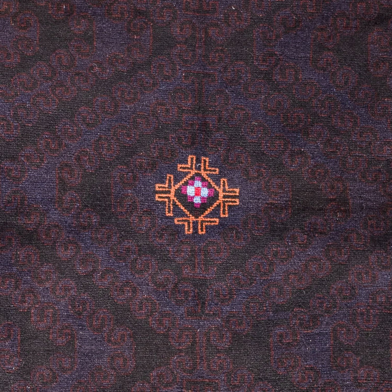 Dywan beludżycki - 195 x 116 cm - ciemnoniebieski