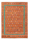 Kilim Maimana Dywan 207x290cm - Dywan wełniany - Prostokątny / Pomarańczowy / 207 x 290 cm Prostokątny