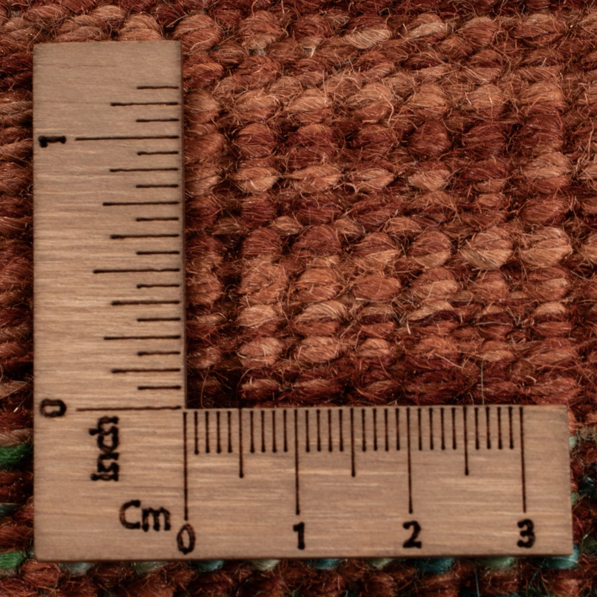 Dywan Kelim - Splash - 290 x 207 cm - pomarańczowy