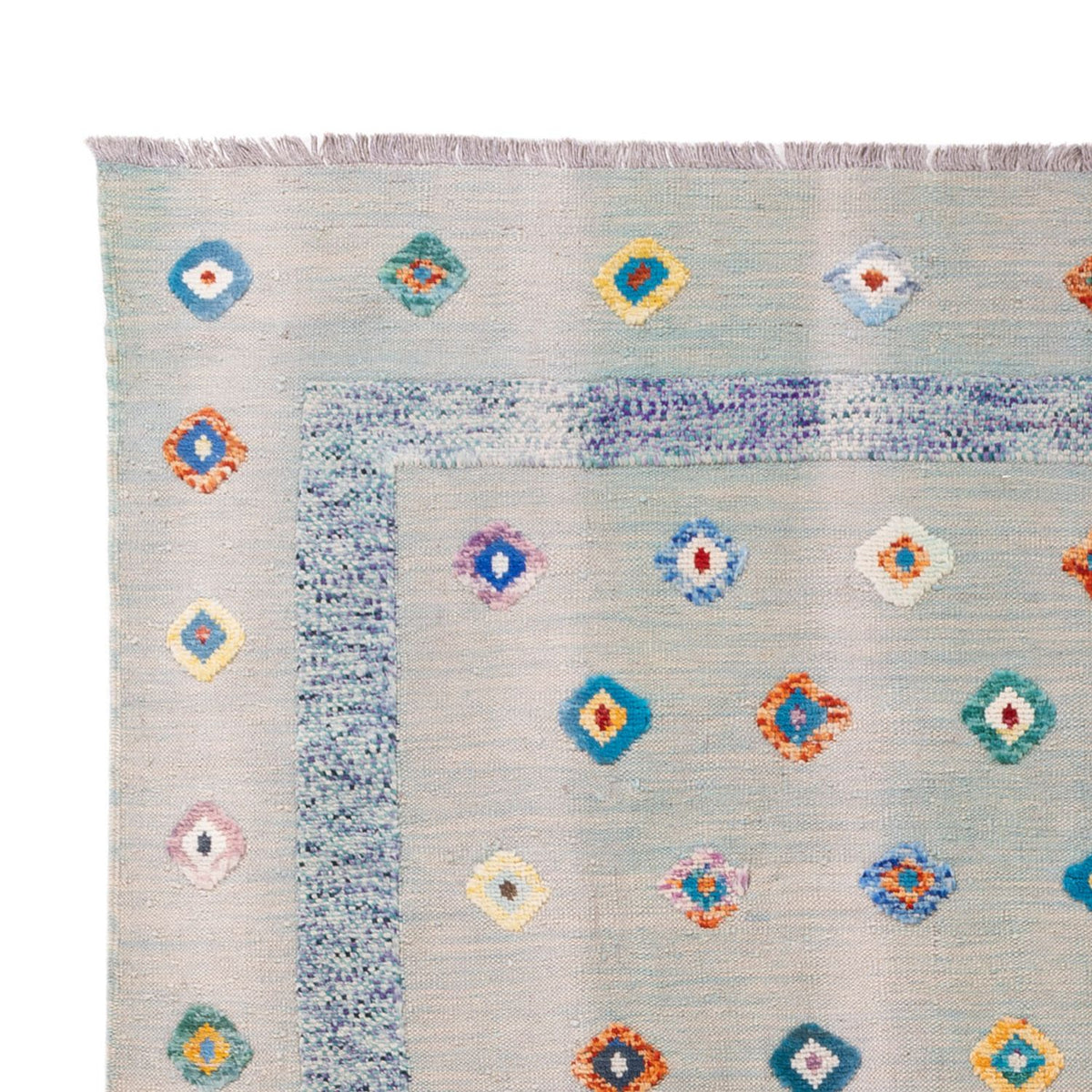 Dywan Kelim - Splash - 298 x 207 cm - wielokolorowy