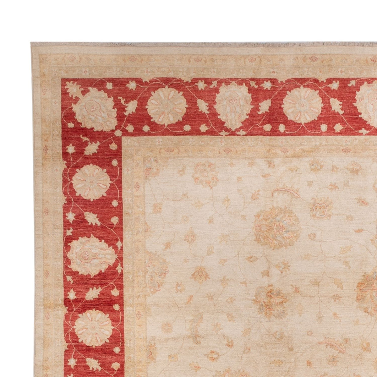 Dywan Zieglera - 498 x 405 cm - beżowy