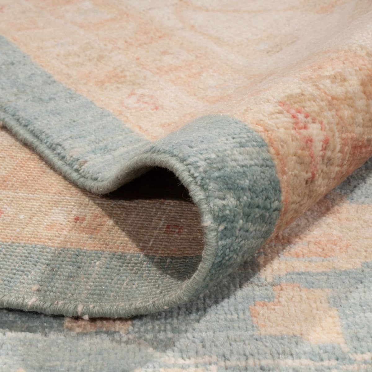 Dywan Zieglera - 495 x 306 cm - jasnoniebieski