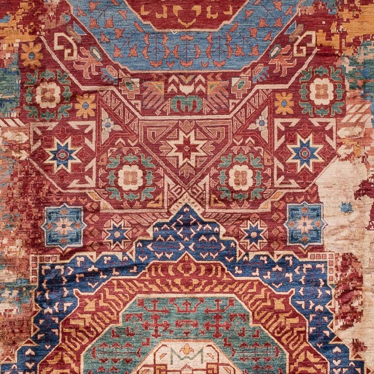 Designerski dywan - 548 x 357 cm - wielokolorowy