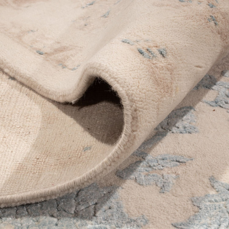 Designerski dywan - 456 x 337 cm - jasnoniebieski