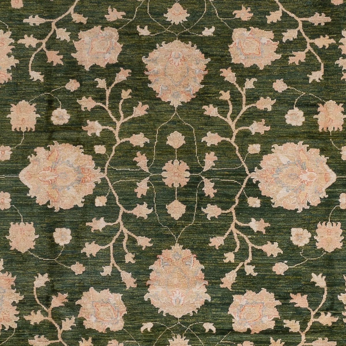 Dywan Zieglera - 440 x 308 cm - zielona