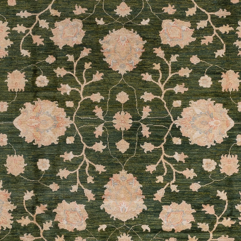 Dywan Zieglera - 440 x 308 cm - zielona