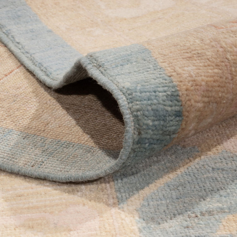 Dywan Zieglera - 441 x 306 cm - jasnoniebieski