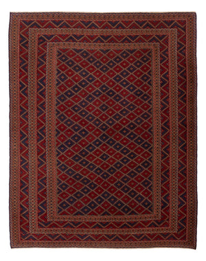 Kelim Teppich - Oriental - 265 x 212 cm - rot