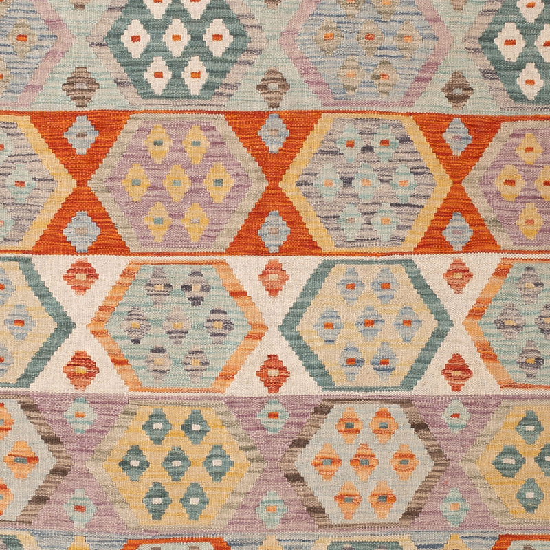 Kelim Teppich - Splash - 246 x 180 cm - bunt