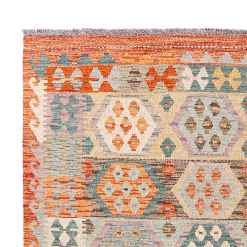 Kelim Teppich - Splash - 246 x 180 cm - bunt
