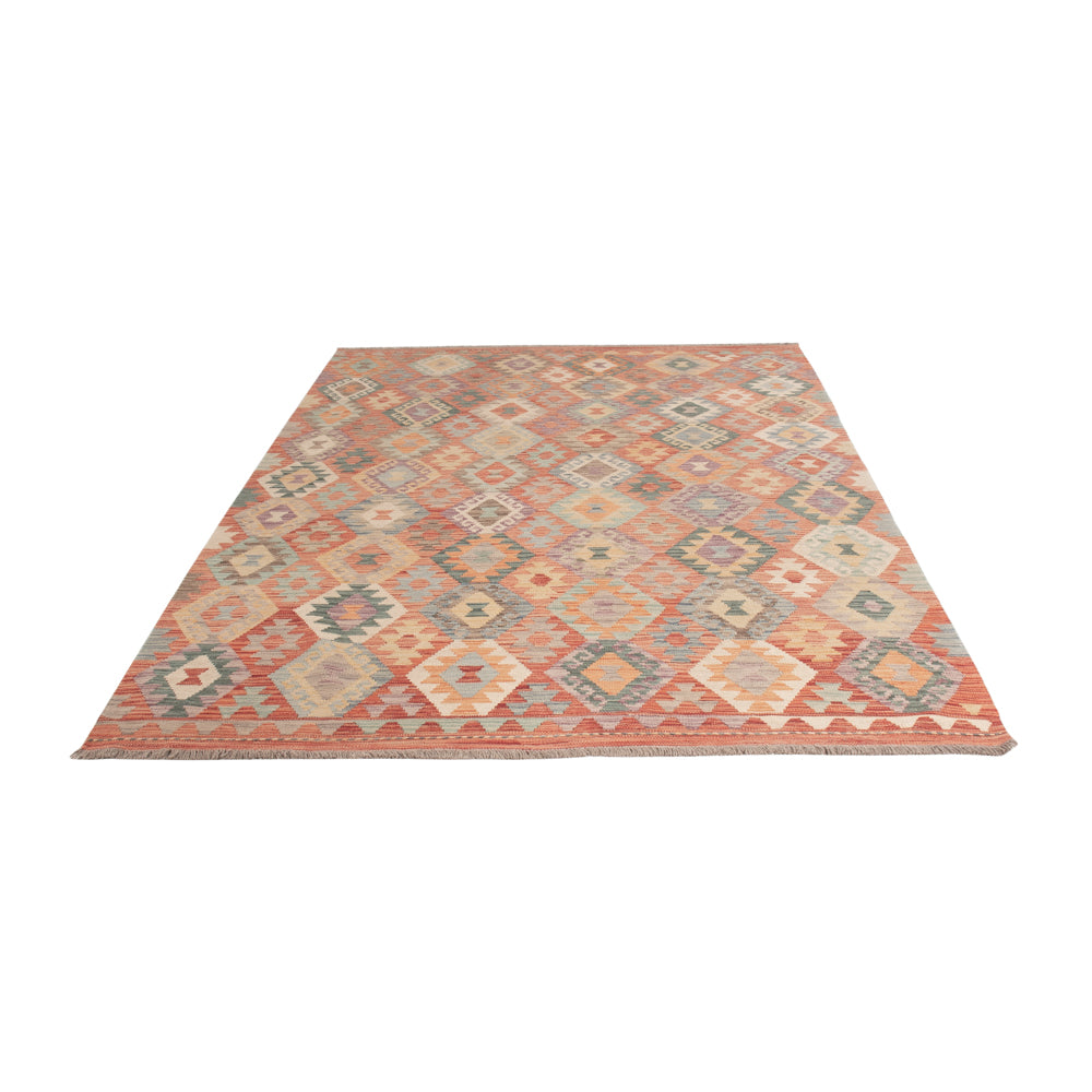 Kelim Teppich - Splash - 246 x 175 cm - bunt