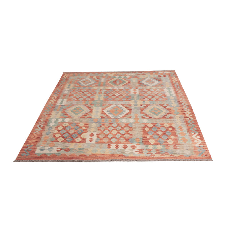 Kelim Teppich - Splash - 297 x 175 cm - bunt