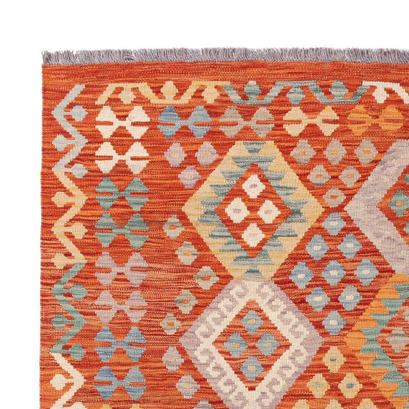 Kelim Teppich - Splash - 203 x 155 cm - bunt
