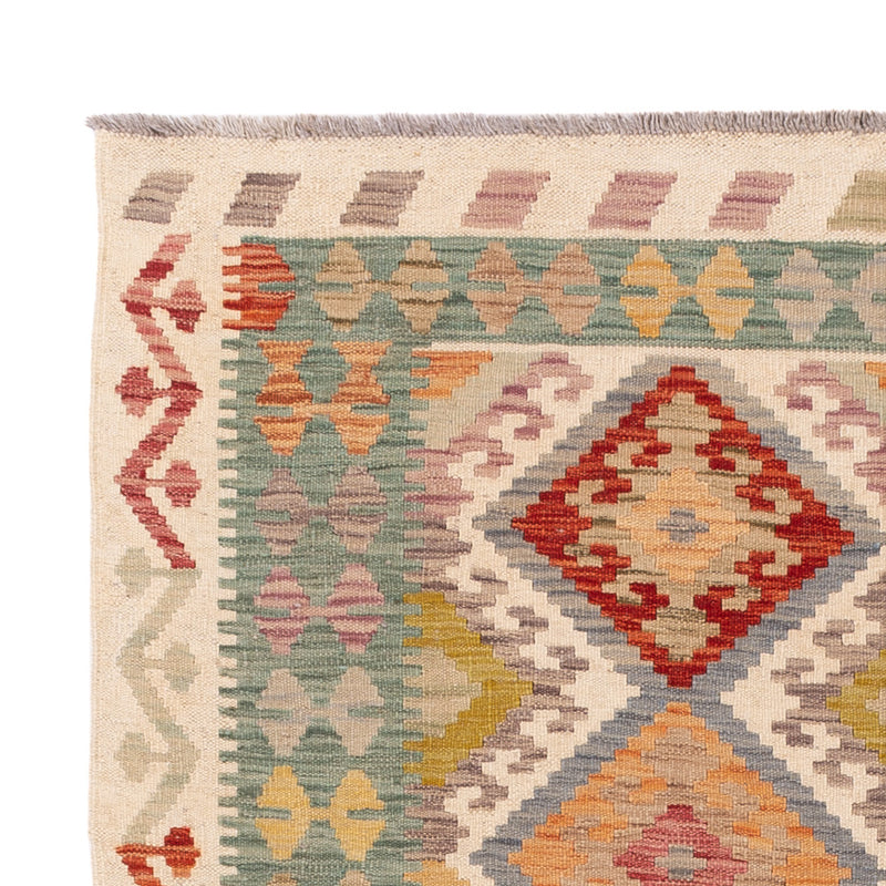 Kelim Teppich - Splash - 200 x 145 cm - bunt