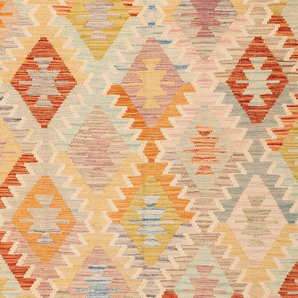 Kelim Teppich - Splash - 242 x 175 cm - bunt