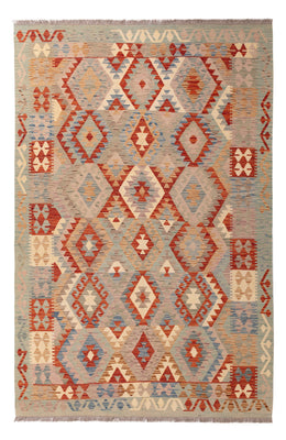 Kelim Teppich - Splash - 254 x 168 cm - bunt