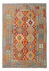 Kilim Maimana Dywan 145x206cm - Dywan wełniany - Prostokątny / Kolorowe / 145 x 206 cm Prostokątny