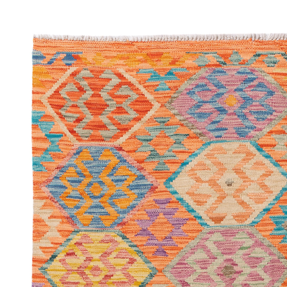 Kilim Maimana Dywan 195x149cm - Dywan wełniany