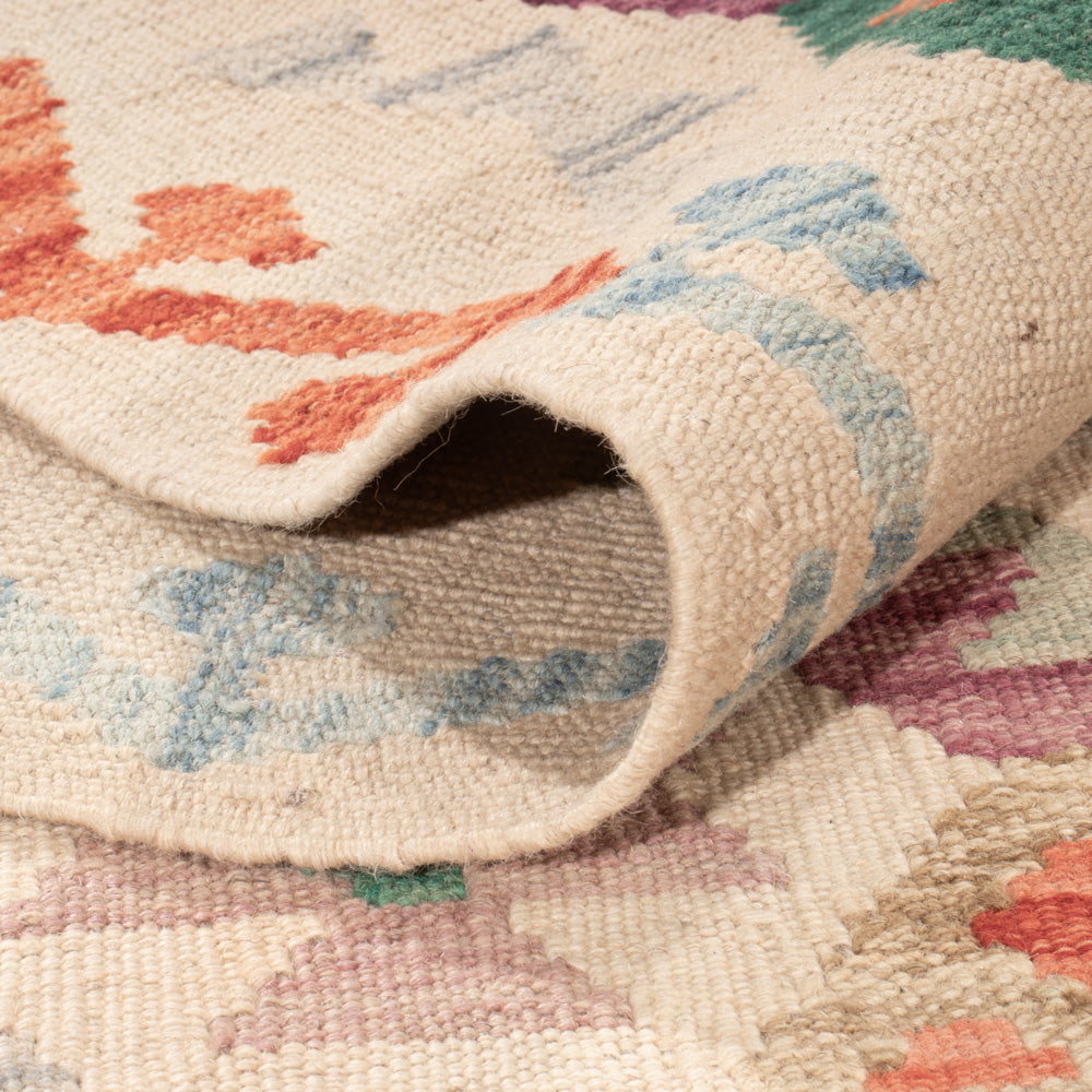 Kelim Teppich - Splash - 240 x 177 cm - bunt