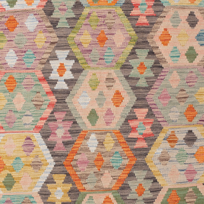 Kelim Teppich - Splash - 235 x 178 cm - bunt