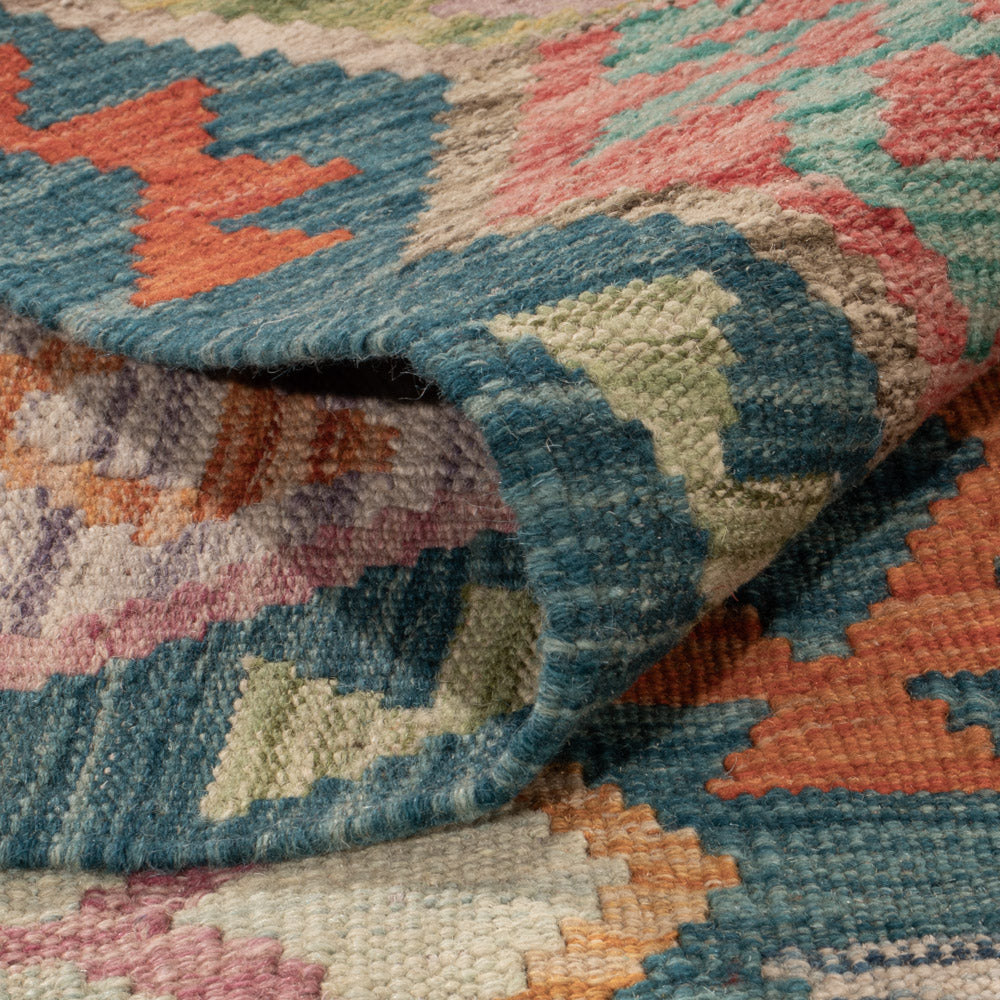 Kelim Teppich - Splash - 245 x 180 cm - bunt