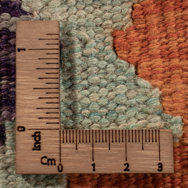 Kelim Teppich - Splash - 252 x 180 cm - bunt