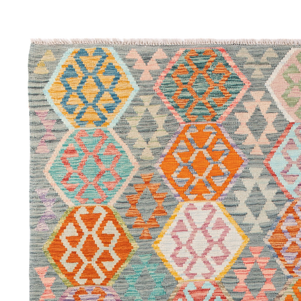 Kilim Maimana Dywan 253x178cm - Dywan wełniany