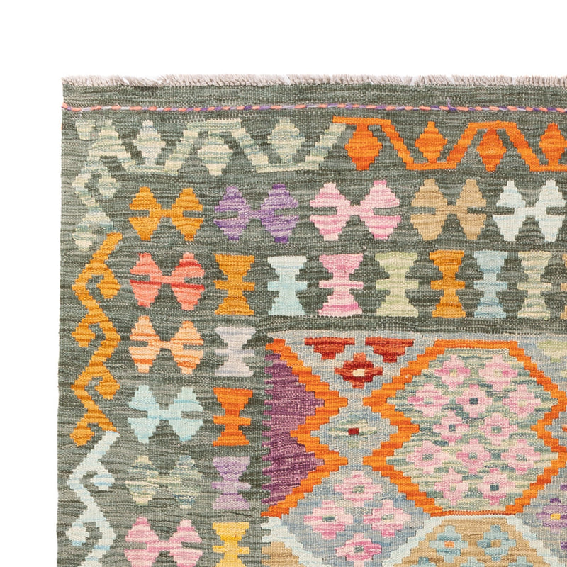 Kelim Teppich - Splash - 243 x 173 cm - bunt