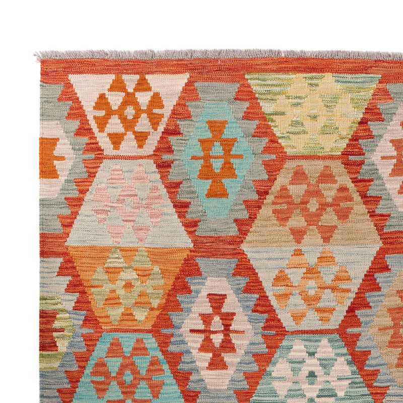 Kelim Teppich - Splash - 242 x 180 cm - bunt
