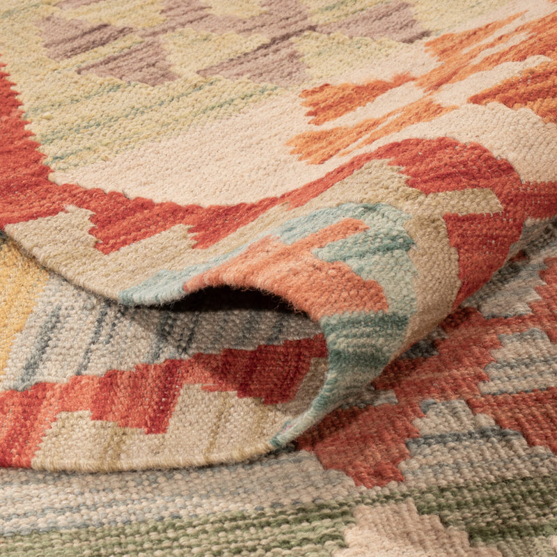 Kelim Teppich - Splash - 238 x 183 cm - bunt