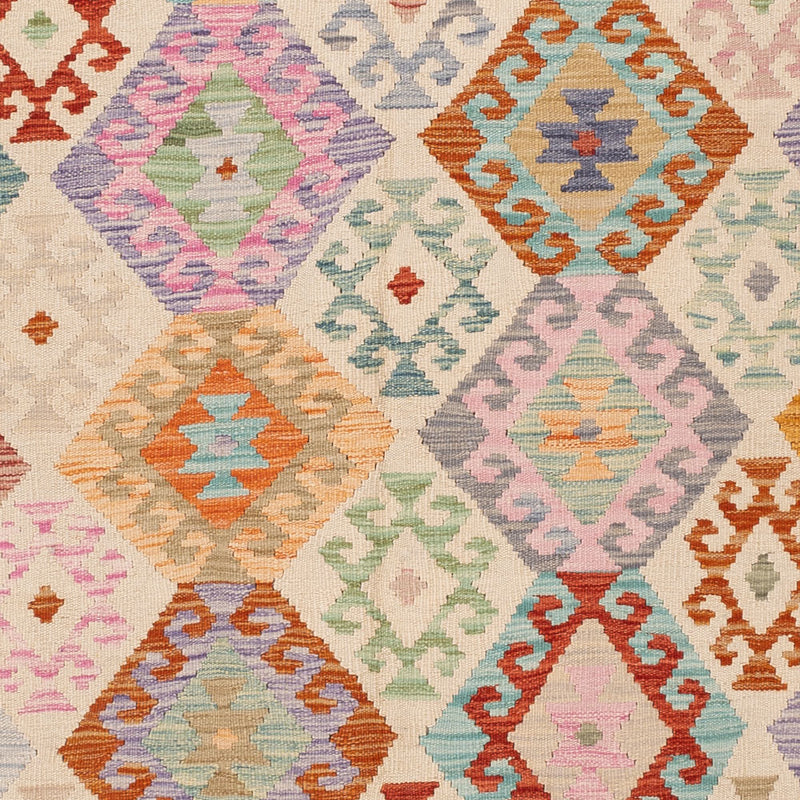 Kelim Teppich - Splash - 244 x 171 cm - bunt