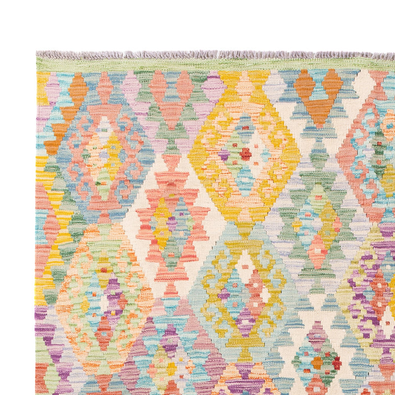 Kelim Teppich - Splash - 248 x 173 cm - bunt