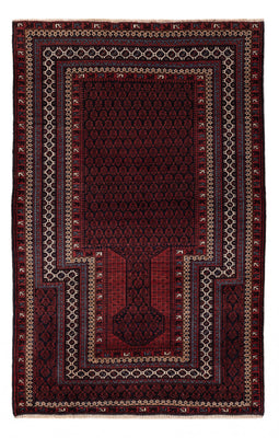 Belutsch Teppich - 154 x 95 cm - rot